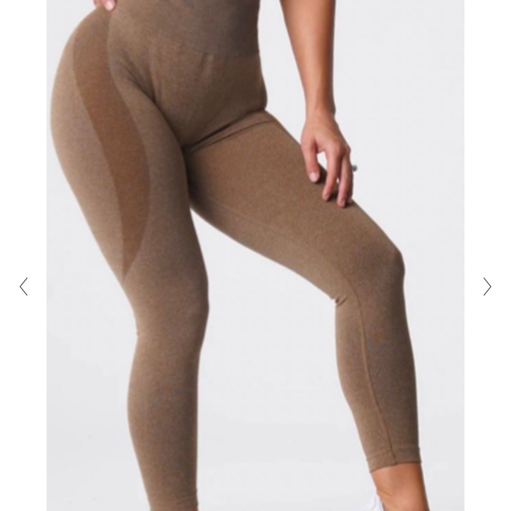 NVGTN mocha contour seamless leggings